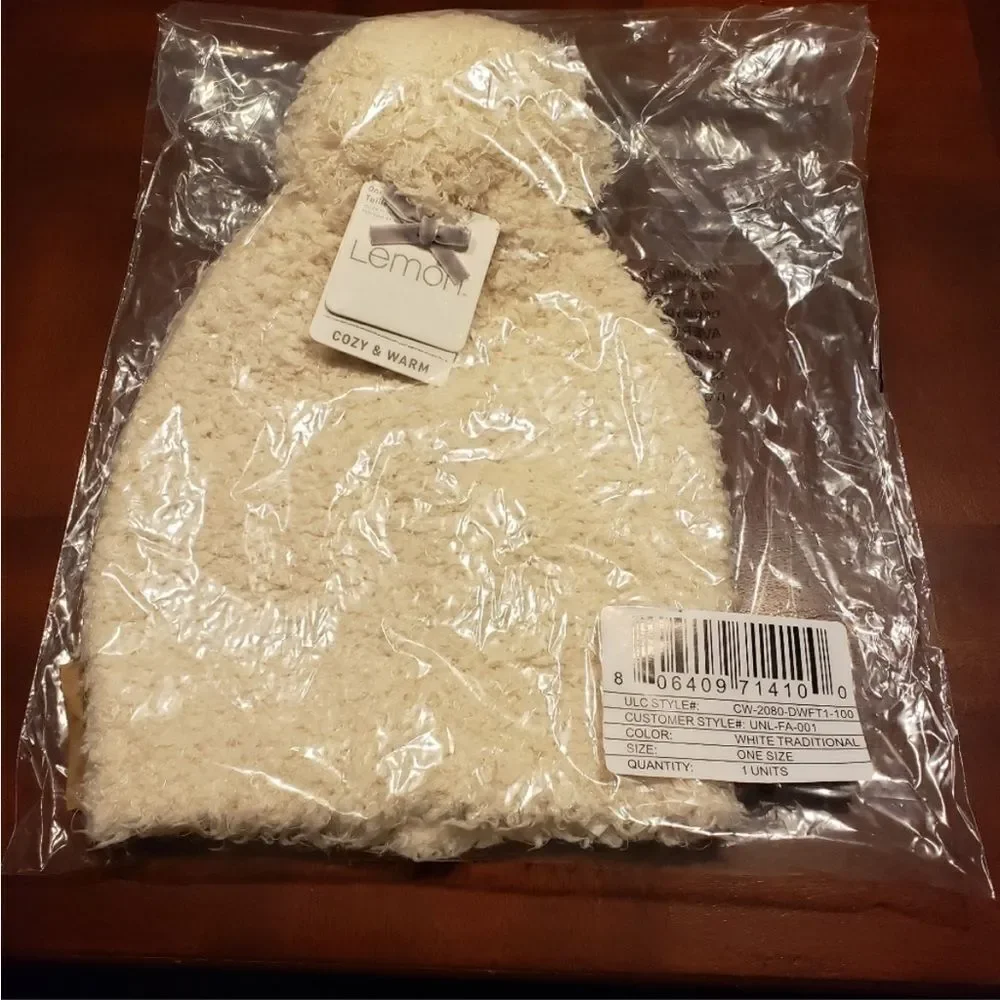 NWT lemon‎ brand snowdrift hat beanie